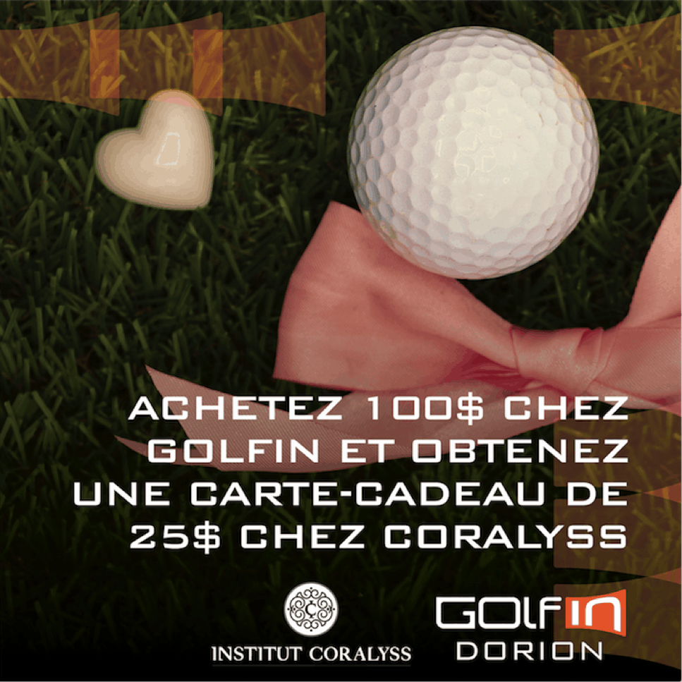 Promotion St-Valentin avec Coralyss @Le Golf Club