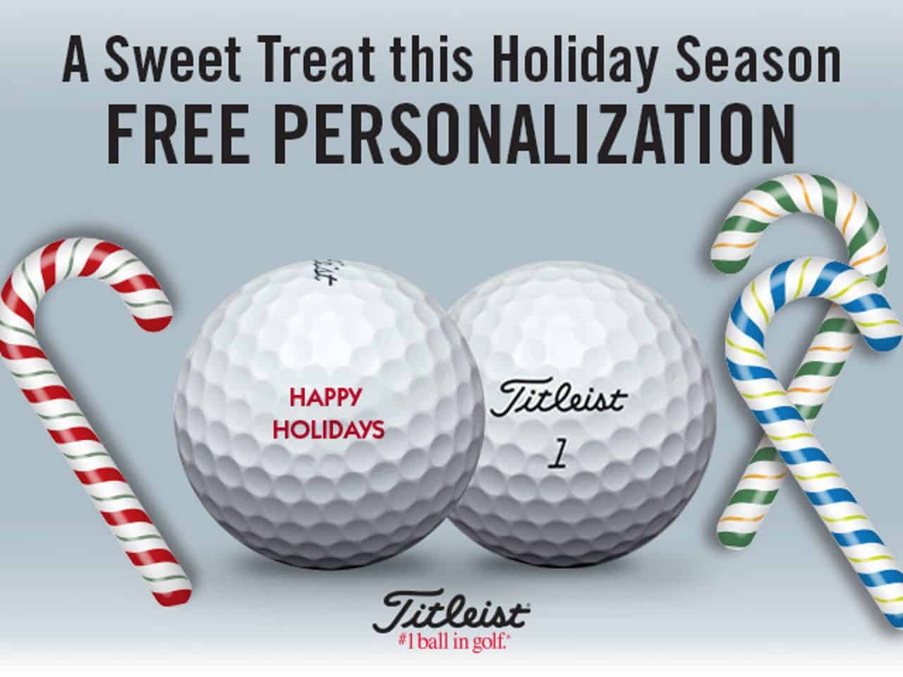 Titleist Personalized Golf Balls Promotion