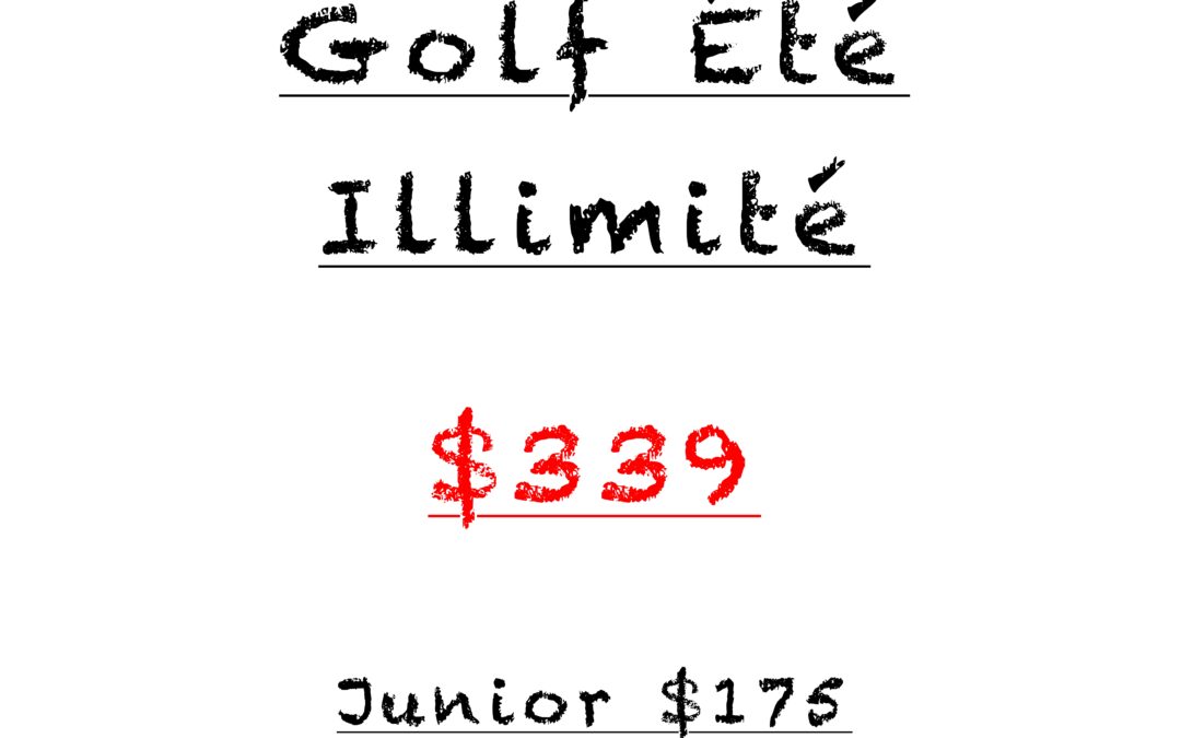 Summer Golf Package