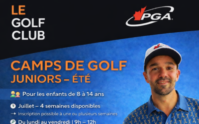 Camps de golf juniors – Été (Montréal)