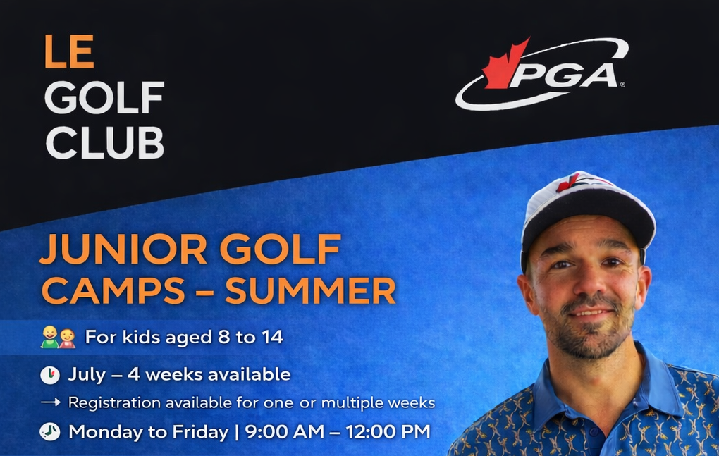 Junior Golf Camps – Summer (Montréal)