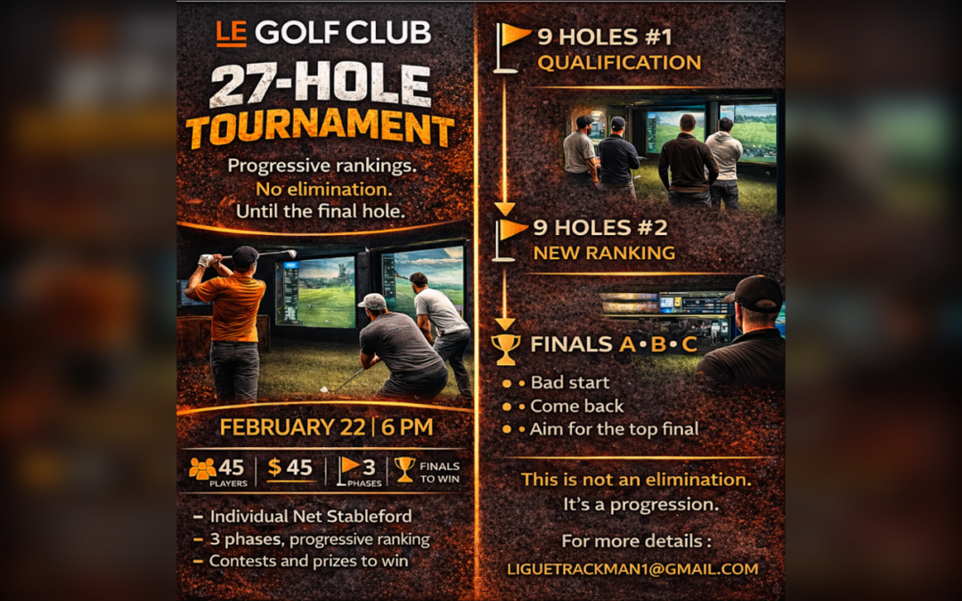 Grand Chelem golf tournament @ Le Golf Club